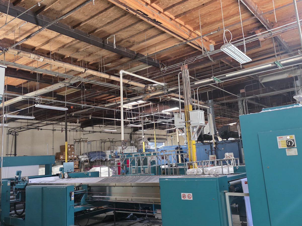 Open-width fabric processing